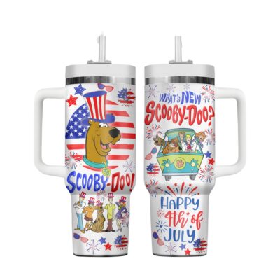 Patriotic Fireworks Scooby Doo Stanley Tumblers 40z