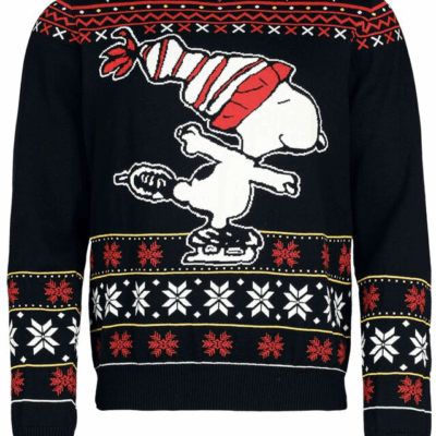 Skating Snoopy Ugly Sweaters