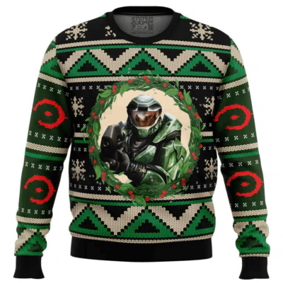 Exclusive Christmas HALO Ugly Sweaters