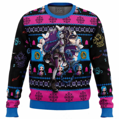 Jinx League of Legends Ugly Sweaters