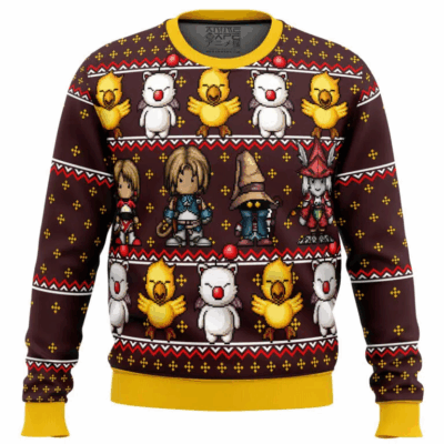 Exclusive Christmas Final Fantasy 9 Ugly Sweaters