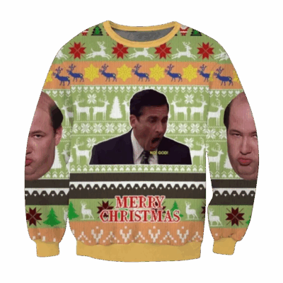 No God Please No! The Office Ugly Sweaters