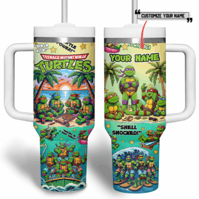 Cowabunga! Teenage Mutant Ninja Turtles Stanley Tumblers 40z