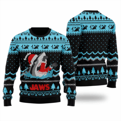 Christmas Jaws Ugly Sweaters