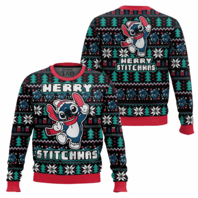 Stitchmas Lilo & Stitch Ugly Sweaters