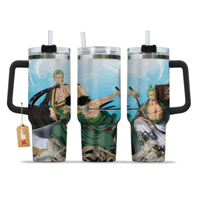 Zoro One Piece Stanley Tumblers 40z