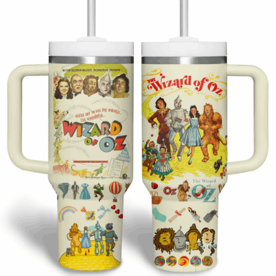 Vibrant The Wizard of Oz Stanley Tumblers 40z