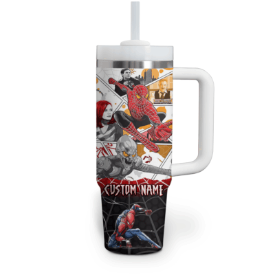 Battle Spider Man Stanley Tumblers 40z