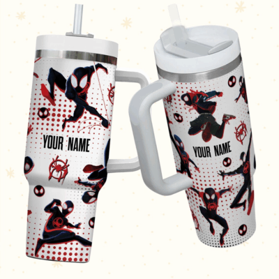 Miles Morales Spider Man Stanley Tumblers 40z