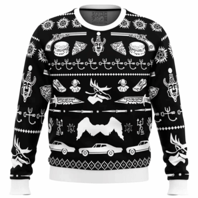 A Very Supernatural Christmas Supernatural Ugly Sweaters