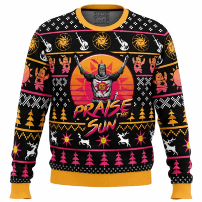 Christmas Solaire Dark Souls Ugly Sweaters