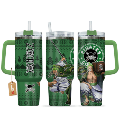 Zoro Coffee One Piece Stanley Tumblers 40z