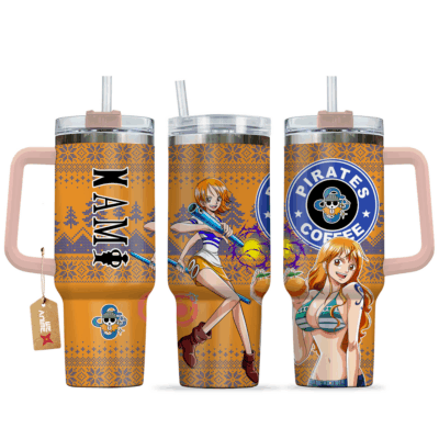 Nami Coffee One Piece Stanley Tumblers 40z