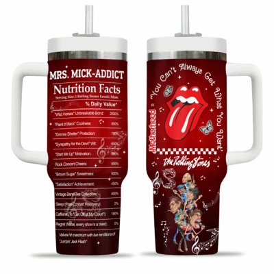 Nutrition Facts The Rolling Stones Stanley Tumblers 40z