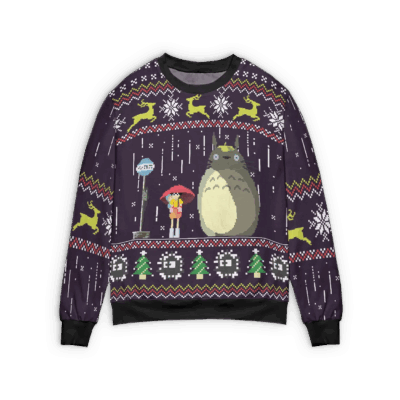 Tree-mendously My Neighbor Totoro Ugly Sweaters