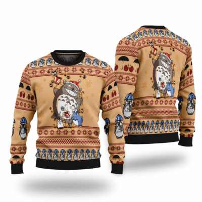 Ghibli joy My Neighbor Totoro Ugly Sweaters