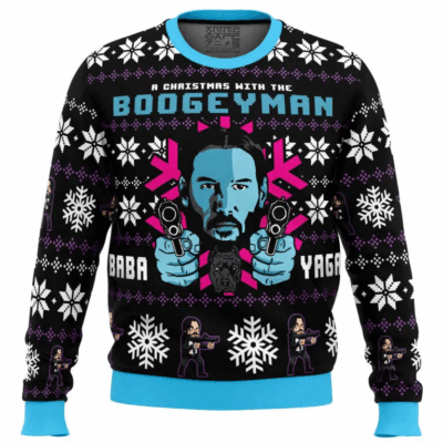 Christmas with the Boogeyman John Wick Ugly Sweaters