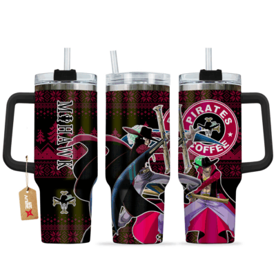 Mihawk Coffee One Piece Stanley Tumblers 40z