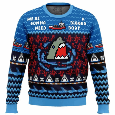 Christmas Jaws Ugly Sweaters