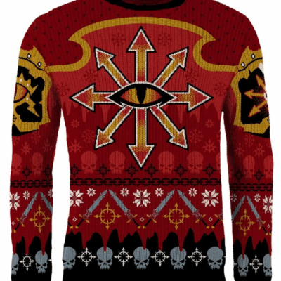 Chaos Reigns Khorne Warhammer 40,000 Ugly Sweaters