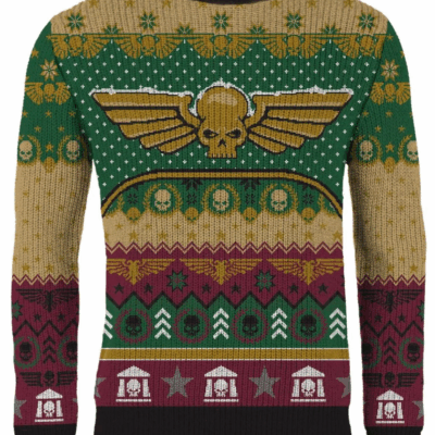 Command the Holidays Astra Militarum Warhammer 40,000 Ugly Sweaters