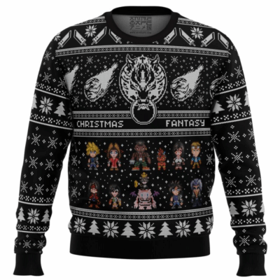 Retro Final Fantasy 7 Ugly Sweaters