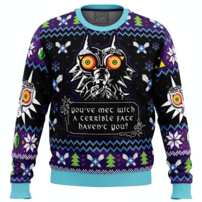 You Met With a Terrible Fate Majora’s Mask Legend Of Zelda Ugly Sweaters