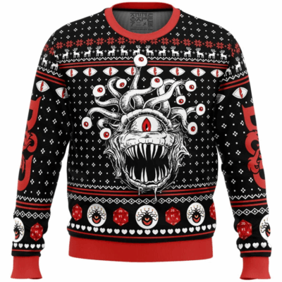 Beholder Dungeons & Dragons Ugly Sweaters