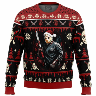 Jason Voorhees Friday the 13th Ugly Sweaters