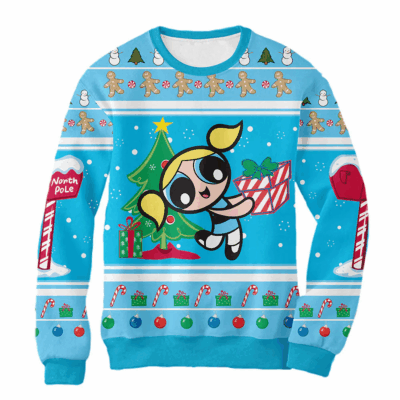 Bubbles The Powerpuff Girls Ugly Sweaters