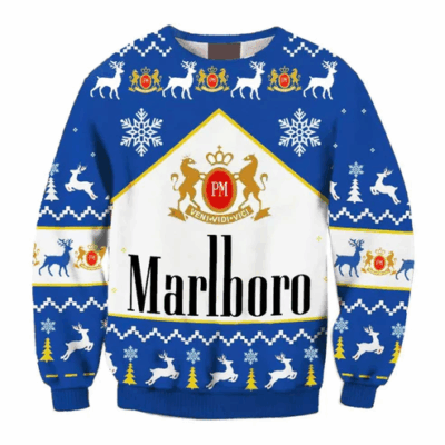 Christmas Marlboro Ugly Sweaters