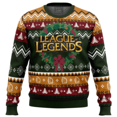 Game on Christmas League of Legends Ugly Sweaters