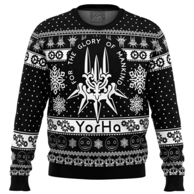 Yorha NieR: Automata Ugly Sweaters