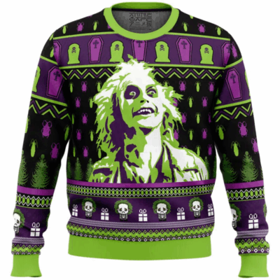 Spooky Beetlejuice Ugly Sweaters