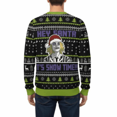 Quirky Beetlejuice Ugly Sweaters