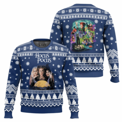 Snowtime Hocus Pocus Ugly Sweaters