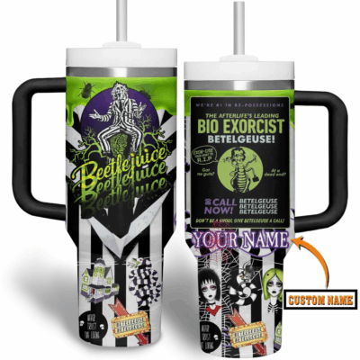 Personal Beetlejuice Stanley Tumblers 40z