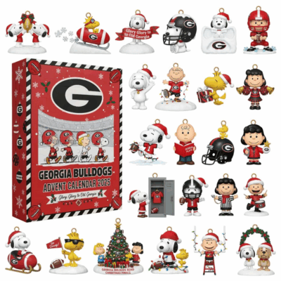 Georgia Bulldogs Snoopy Advent Calendars