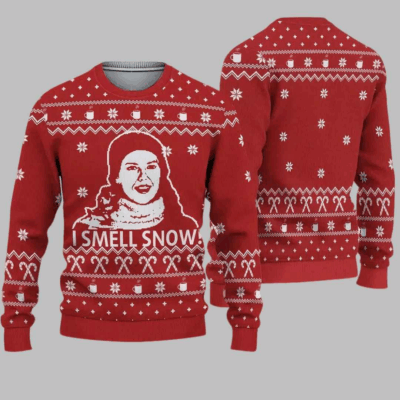 Red Gilmore Girls Ugly Sweaters