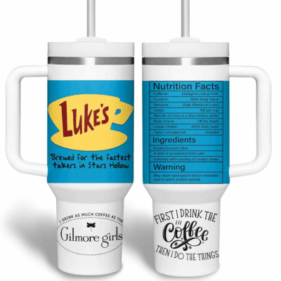 Luke's Diner-inspired Gilmore Girls Stanley Tumblers 40z