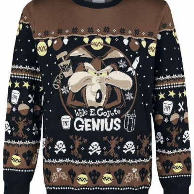 Wile E. Coyote Christmas Looney Tunes Ugly Sweaters