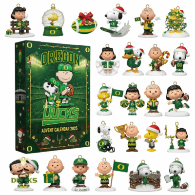 Oregon Ducks Snoopy Advent Calendars