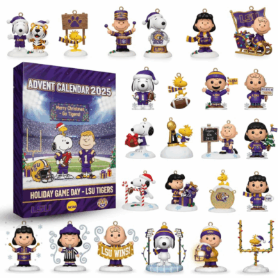 LSU Tigers Snoopy Advent Calendars