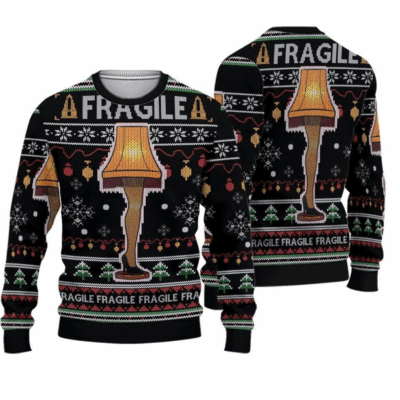 Fragile A Christmas Story Ugly Sweaters