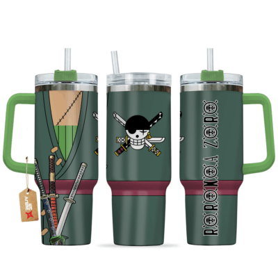 Zoro One Piece Stanley Tumblers 40z