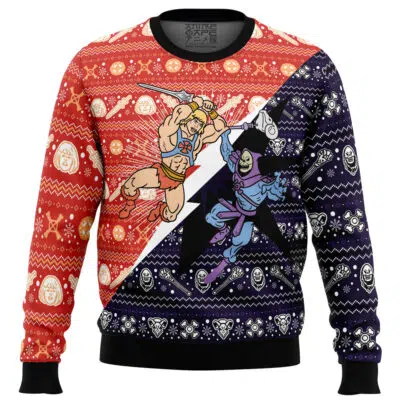 He-man vs. Skeletor Masters of the Universe Ugly Sweaters