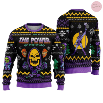 Skeletor Masters of the Universe Ugly Sweaters