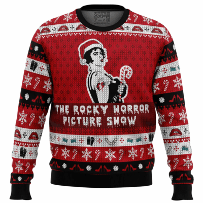 Candy Canes Rocky Horror Show Ugly Sweaters