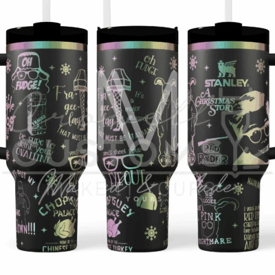 A Christmas Story Laser Engraved Stanley Tumblers 40oz