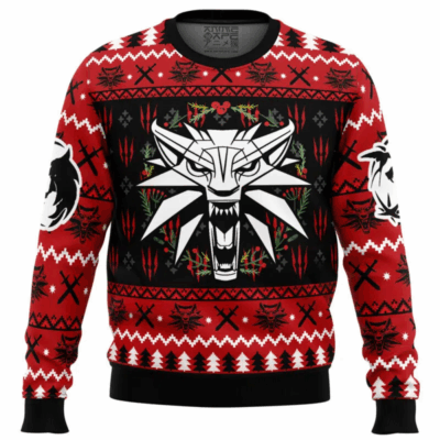 Christmas Monster The Witcher Ugly Sweaters